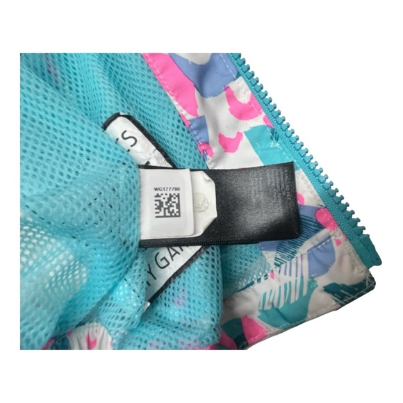 THE NORTH FACE Toddler Tailout Rain Jacket Size: 2T Color:White/Blue/Pink - Picture 6 of 12
